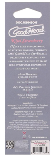 GoodHead Pout Perfection Lip Balm - PICK YOUR FLAVOR