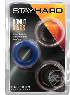 Stay Hard Donut C - Rings