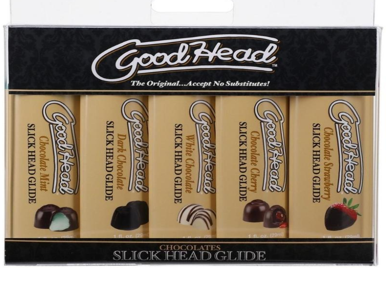 GoodHead Slick Head Glide Chocolates (5 Pack)