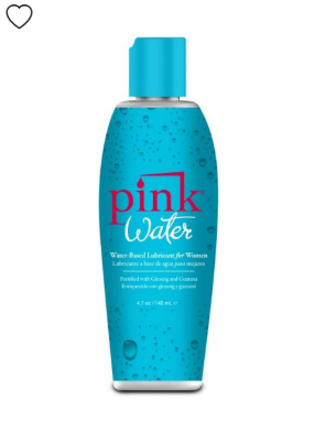Pink Water Water Based Lubricant
