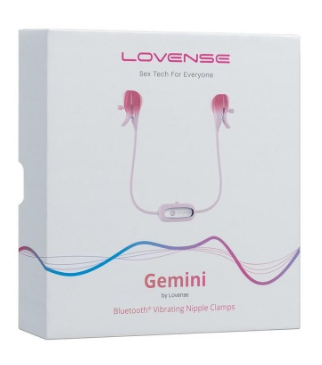 Lovesense Gemini App-Controlled Nipple Clamps
