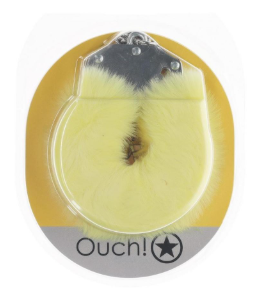 Heavy Duty Fuzzy Handcuffs PICK YOUR COLOR