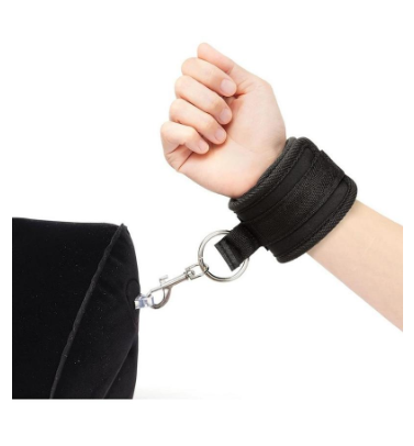 Inflatable Position Wedge with Detachable Cuffs