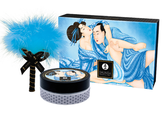 Shunga Kissable Massage Powder-Coconut Thrills