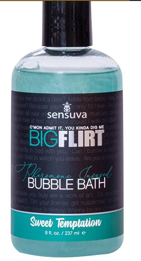 Sensuva Big Flirt Pheromone Bubble Bath - PICK YOUR SCENT