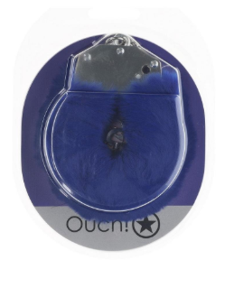 Heavy Duty Fuzzy Handcuffs PICK YOUR COLOR