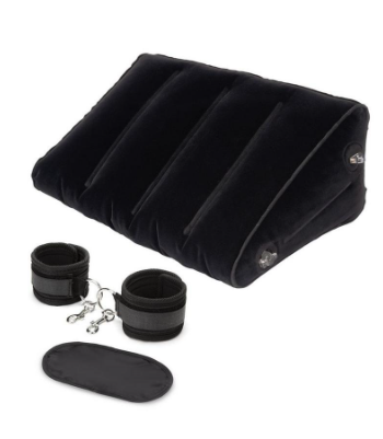 Inflatable Position Wedge with Detachable Cuffs