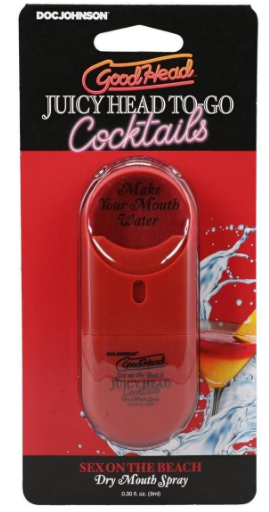 GoodHead Juicy Head Cocktails Dry Mouth Spray To-Go - CHOOSE YOUR FLAVOR