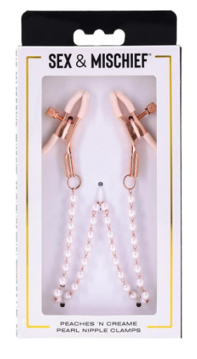 Peaches 'n CreaMe Pearl Nipple Clamps