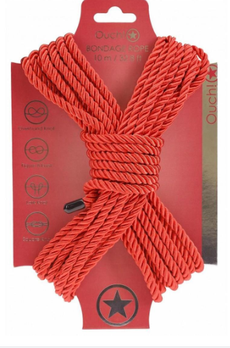 Ouch! Bondage Rope 10 Meter - PICK YOUR COLOR