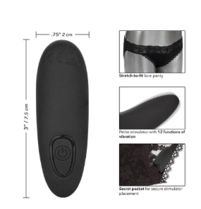 Lace Vibrating Panties - PICK YOUR COLOR/SIZE