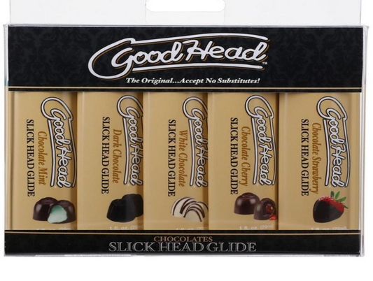 GoodHead Slick Head Glide Chocolates (5 Pack)