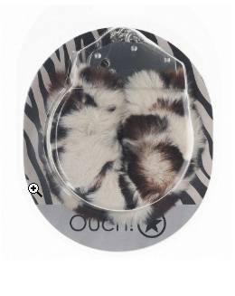 Heavy Duty Fuzzy Handcuffs PICK YOUR COLOR