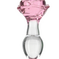 Pillow Talk Rosy Glass Anal Plug