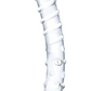 Double Trouble Glass Dildo 10"