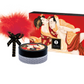 Shunga Kissable Massage Powder-Sparkling Strawberry Wine