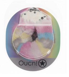 Heavy Duty Fuzzy Handcuffs PICK YOUR COLOR